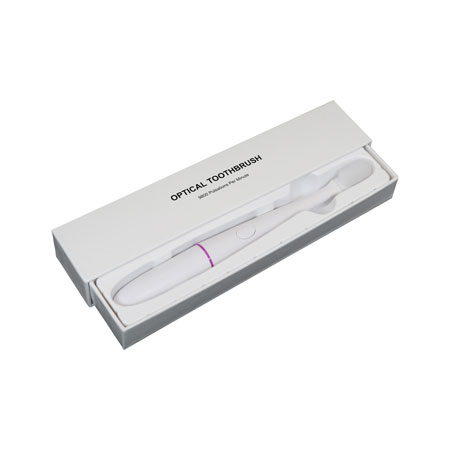 Magnet box optical whitening toothbrush